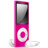 粉红色的iPod Nano关闭 iPod Nano pink off
